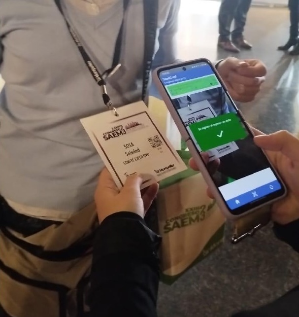 Room access control at SAEM Congress 2023 with the ScanConf app